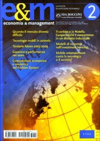 Economia & management