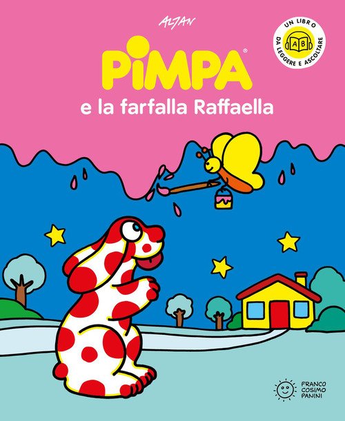 Pimpa e la farfalla Raffaella
