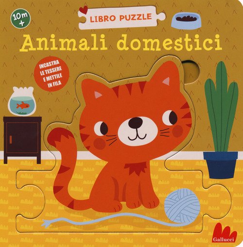 Animali domestici. Libro puzzle