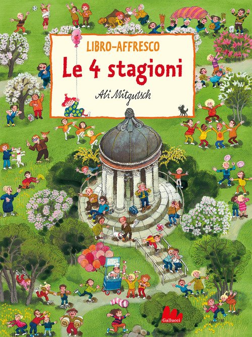 Le 4 stagioni. Libro-affresco