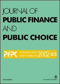 Journal of public finance and public choice