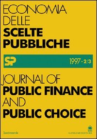 Journal of public finance and public choice
