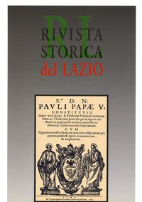 Rivista storica del Lazio