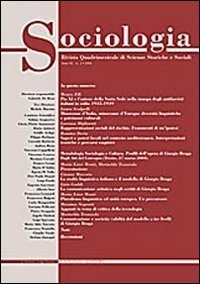 Sociologia. Rivista quadrimestrale di scienze storiche e sociali
