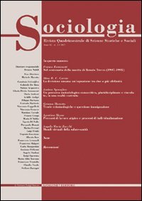Sociologia. Rivista quadrimestrale di scienze storiche e sociali