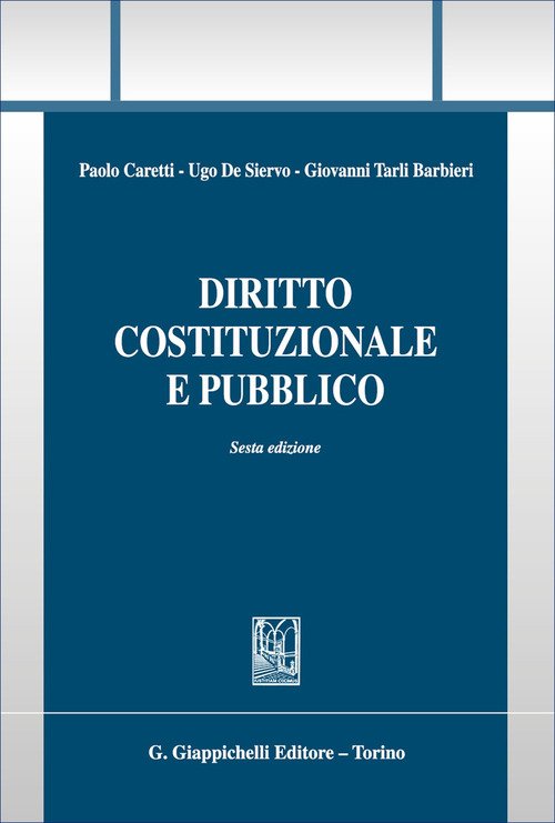 Diritto costituzionale e pubblico