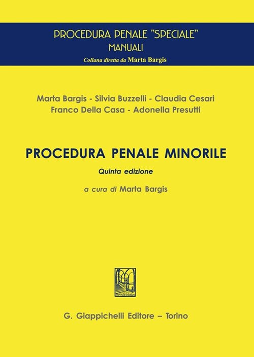 Procedura penale minorile
