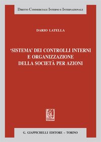 Sistema dei controlli interni e organizzazione delle società per azioni