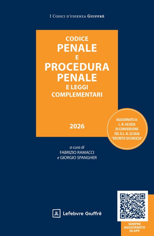 Codice di procedura penale e leggi complementari