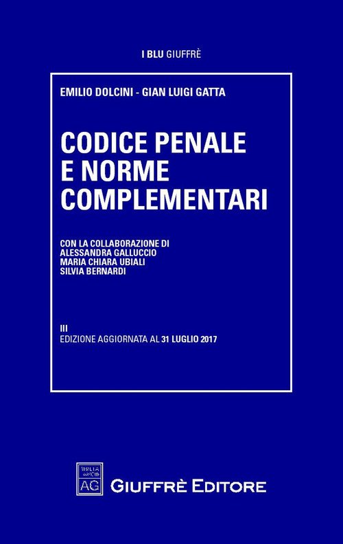 Codice penale e norme complementari