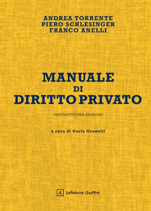 Manuale di diritto privato