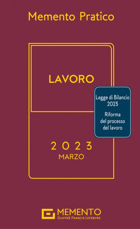 Memento lavoro 2023