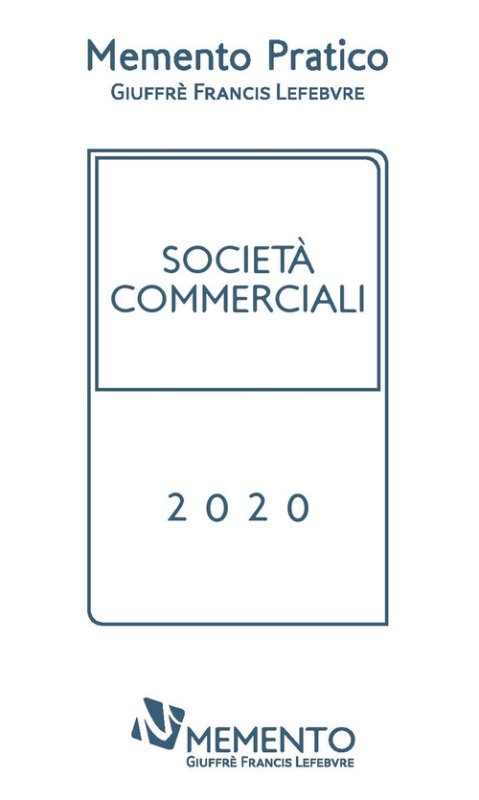 Memento Pratico Società commerciali 2020