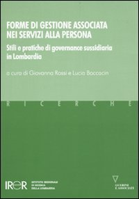 Forme di gestione associata nei servizi alla persona