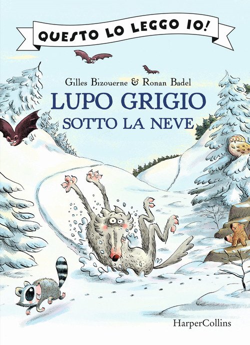 Lupo Grigio sotto la neve