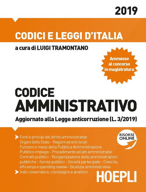 Codice amministrativo 2019