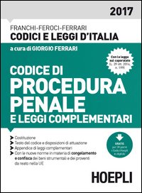 Codice di procedura penale e leggi complementari