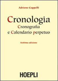 Cronologia, cronografia e calendario perpetuo