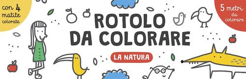 La natura. Rotolo da colorare