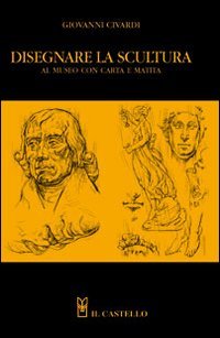 Disegnare la scultura al museo con carta e matita