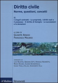 Diritto civile. Norme, questioni, concetti. Vol. 2: I singoli, contratti. La proprietà, i diritti reali e il possesso. Il diritto di famiglia. Le successioni e le donazioni.