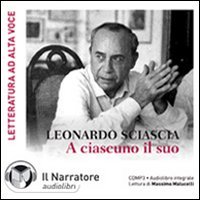 A ciascuno il suo. Audiolibro. CD Audio formato MP3