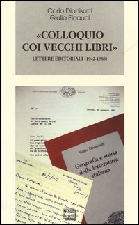 «Colloquio coi vecchi libri»