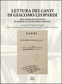 Lettura dei «Canti» di Giacomo Leopardi