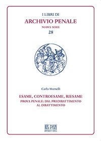 Esame, controesame, riesame. Prova penale: dal predibattimento al dibattimento