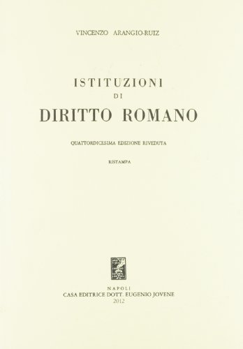 Istituzioni di diritto romano