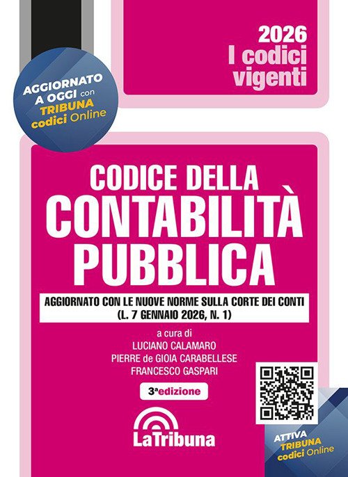 Codice della contabilità pubblica