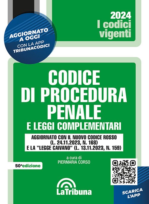 Codice di procedura penale e leggi complementari