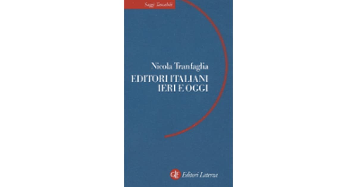 Editori italiani ieri e oggi
