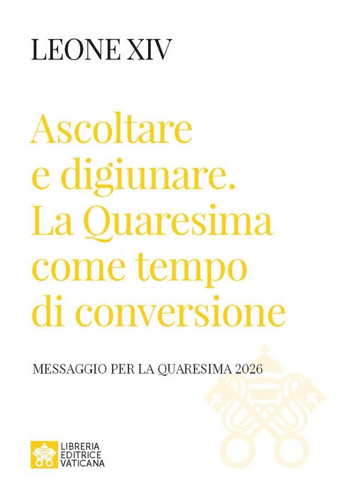 Messaggio per la Quaresima 2026