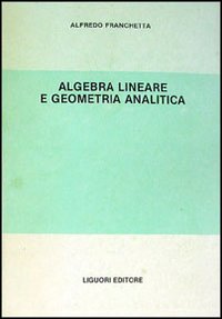 Algebra Lineare E Geometria Analitica