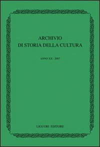 Archivio di storia della cultura (2007)