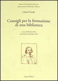 Consigli per la formazione di una biblioteca