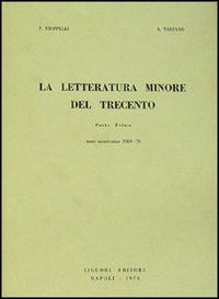 La letteratura minore del Trecento