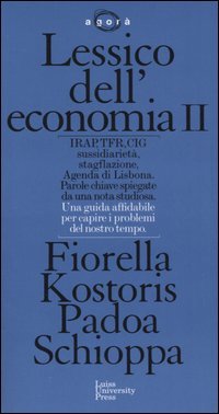 Lessico dell'economia