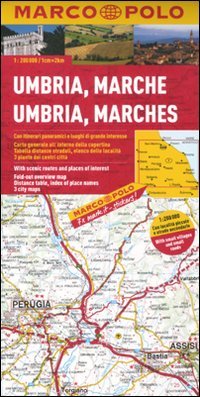 Umbria, Marche 1:200.000