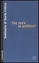 Che cos'è la politica?