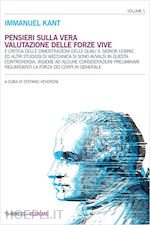 Pensieri sulla vera valutazione delle forze vive