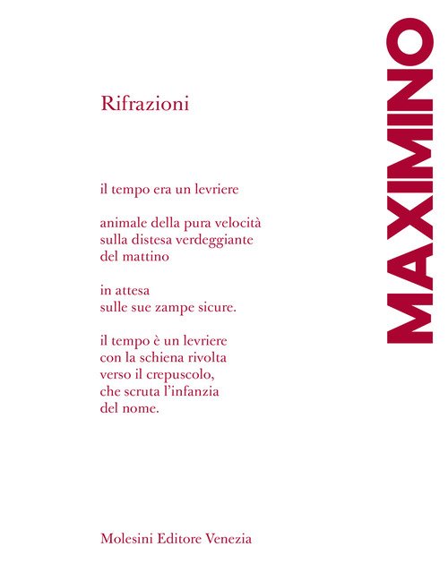 Rifrazioni. Ediz. con testo a fronte in portoghese