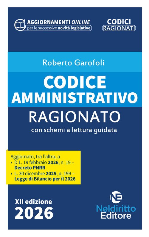 Codice amministrativo ragionato 2026
