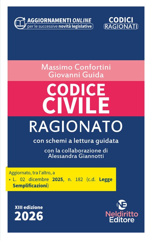 Codice civile ragionato 2026