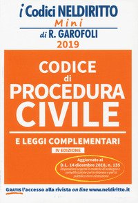 Codice di procedura civile e leggi complementari