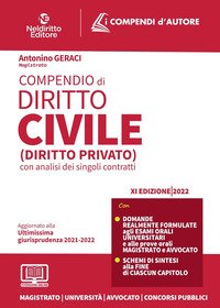 Compendio di diritto civile (diritto privato) con analisi dei singoli contratti
