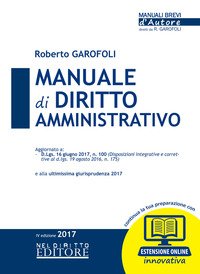 Manuale di diritto amministrativo
