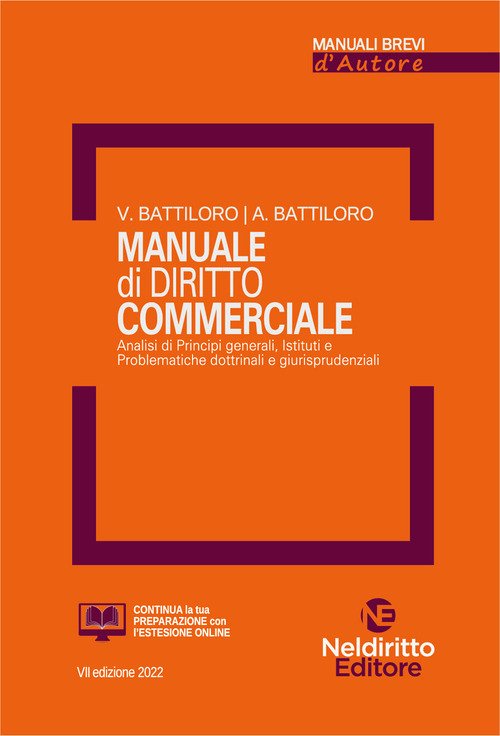Manuale di diritto commerciale