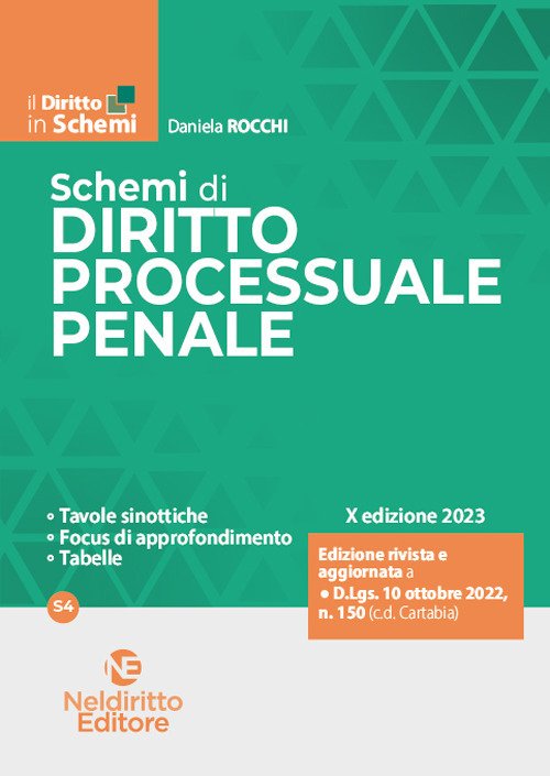Schemi di diritto processuale penale